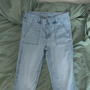 Never worn, size 16, American eagle, next level stretch jeans
